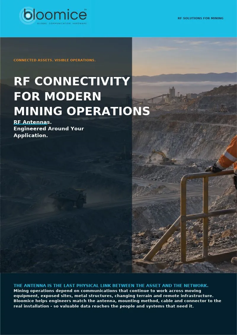 RF Solutions for Modern Mining Operations
