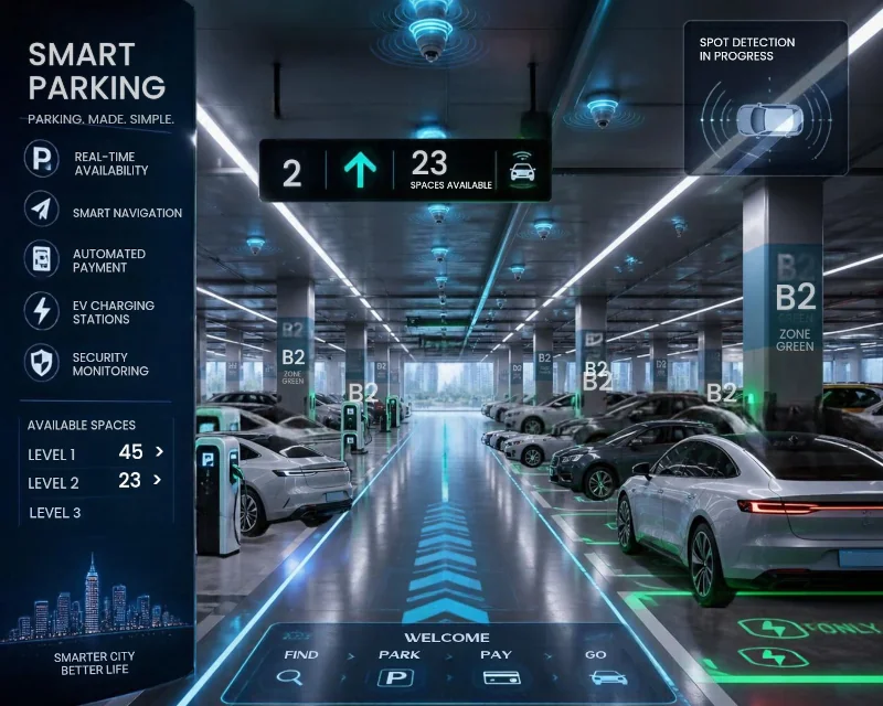 smart traffic parking management