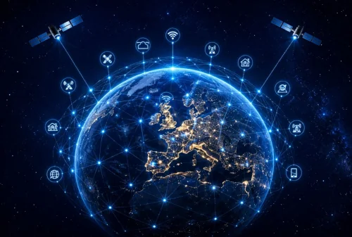 earth lights world